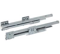 GRASS Rails de guidage à extension complète (rails de guidage pour le tiroir), atténués et synchronisés 40 kg, DWD-XP Dynamic XP (longueur nominale 500 mm, F091075477)