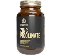 Grassberg Zinc Picolinate 180 gélules / Zinc / Forme de zinc hautement biodisponible