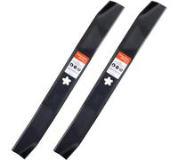 Grasscool 134149 Mulching Blades for Craftsman 42 inch Mower Blade LT2000 LT1000 YS4500 Replace 422719 532134149 Husqvarna Poulan Pro 42'' Deck Riding Lawn Mower 5 Point Star (2 Pack)