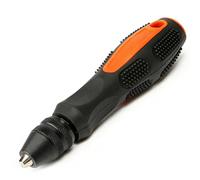 Grasslandy 1 Pièces Mini Perceuse À Étau pour Moules Mini Perceuse Manuelle Précision Aux Forets de 0.5 à 0.8 Mm,Ergonomique,Antidérapant Et Facile à Tenir,Compact et Facile à Ranger,Noir.