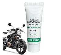 Grasso pour plaquettes de frein - 10g de graisse pour arrêter rives de frein, pâtes anti-Pitch pour applications sur la remorque du moteur | Roulement des voitures de roue à moteur dans de