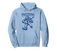 Grassquatch! Banjo Sasquatch Bigfoot Musicien rétro années 70 Sweat à Capuche