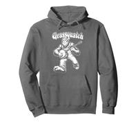 Grassquatch! Banjo Sasquatch Bigfoot Musicien rétro années 70 Sweat à Capuche