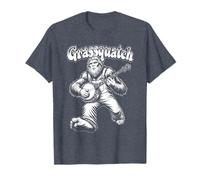 Grassquatch! Banjo Sasquatch Bigfoot Musicien rétro années 70 T-Shirt