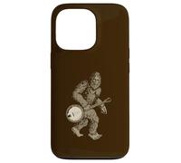 Grassquatch! Vintage Bigfoot & Bluegrass Banjo Music Coque pour iPhone 13 Pro