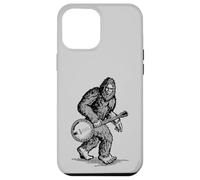 Grassquatch! Vintage Bigfoot & Bluegrass Banjo Musique Coque pour iPhone 12 Pro Max