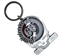 Grateful Dead 60Th Anniversary Skull Porte-Clés Keychain Size One Size