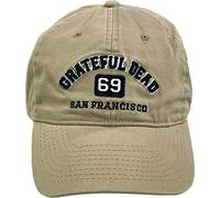 Grateful Dead Bonnet San Fran '69 Casquette de Baseball, Kaki, Taille Unique Homme