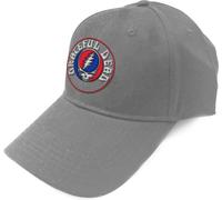 Grateful Dead - Casquette de baseball "Steal Your Face" pour homme/femme unie RO6813 (taille unique) (Gris)