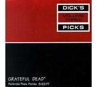Grateful Dead - Dick's Picks, Vol. 3: Sportatorium, Pembroke Pines, FL, 5/22/77 Live Edition by Grateful Dead (1998) Audio CD