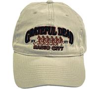 Grateful Dead Liquid Blue Radio City 80 Baseball Hat Casquette, Stone, Taille Unique Homme