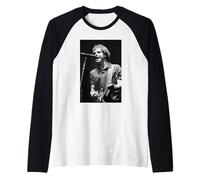 Grateful Dead Live Jerry Garcia Jouant dans Le Groupe Manche Raglan