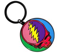 Rock Off officially licensed products Grateful Dead Multicolore Steal Your Face Porte-Clés Keychain Size One Size