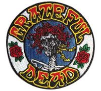 Grateful Dead - Patch à repasser BERTHA CIRCLE (Taille unique) (Blanc/Multicolore)