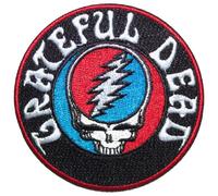 Grateful Dead - Patch à repasser STEAL YOUR FACE LOGO V2 (Taille unique) (Noir/Multicolore)