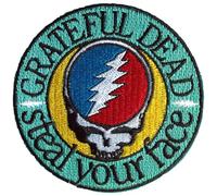 Grateful Dead - Patch à Repasser Steal Your Face (Taille Unique) (Multicolore)