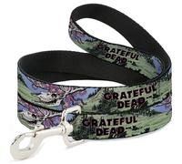 Grateful Dead Pet Laisse pour chien, Grateful Dead Dave's Picks Volume Nine Montana Cover Art, 1,8 m de long et 3,8 cm de large