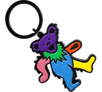 Grateful Dead - Porte-clés Ours dansant RO13271 (50 mm) (Bleu/Coloré)