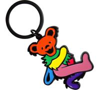 Grateful Dead - Porte-clés Ours dansant RO13271 (50 mm) (Rose/coloré)