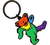 Grateful Dead - Porte-clés Ours dansant RO13271 (50 mm) (Vert/coloré)