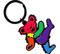 Grateful Dead - Porte-clés Ours dansant RO13271 (50 mm) (Violet/Coloré)