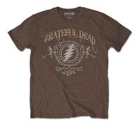 Grateful Dead - Rock Off officially licensed products Grateful Dead Bolt Band Logo T Shirt Size S