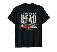 Grateful Dead Skeleton with Classic Car Vintage Band T-Shirt