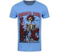 Grateful Dead - T-Shirt # M Unisex Blue # Bertha & Logo [Import]