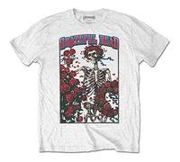 Grateful Dead - T-Shirt # S Unisex White # Bertha & Logo [Import]