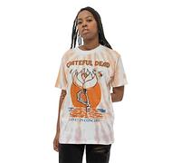 Grateful Dead T Shirt Sugar Magnolia Band Logo Nouveau Officiel Unisex Dip Dye Size S