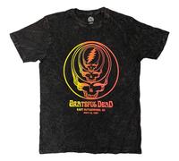 Grateful Dead Tričko Crânes concentriques Uni Noir 2XL