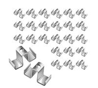 Grating Saddle Clip | Lot de Fixations Vis pour Grillage Métallique | Matériel De Fixation Pour Mezzanines Usines Escaliers Passerelles Systèmes Drainage - Pour Professionnels Bâtiment