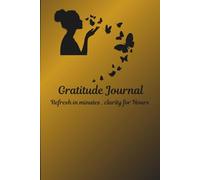 Gratitude Journal - Five Minutes to Thankfulness, Journal with Prompts, Weekly planner and Mood Tracker for men and women for Mental Health ... Spark of Thanks to reduce Stress and Anxiety