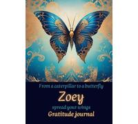 Gratitude journal: From a caterpillar to a butterfly spread your wings