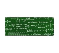 GRatka Équations mathématiques Formules,Grand Tapis de Souris pour Bureau, Clavier d'ordinateur, avec Base en Caoutchouc antidérapante, 30 x 80 cm