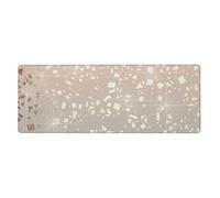 GRatka Étoile dorée Scintillante Vintage Glamour,Grand Tapis de Souris pour Bureau, Clavier d'ordinateur, avec Base en Caoutchouc antidérapante, 30 x 80 cm