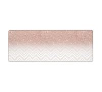 GRatka Joli Motif pailleté,Grand Tapis de Souris pour Bureau, Clavier d'ordinateur, avec Base en Caoutchouc antidérapante, 30 x 80 cm