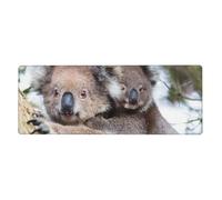 GRatka Koala d'Australie,Grand Tapis de Souris pour Bureau, Clavier d'ordinateur, avec Base en Caoutchouc antidérapante, 30 x 80 cm