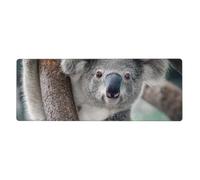 GRatka Koala décontracté,Grand Tapis de Souris pour Bureau, Clavier d'ordinateur, avec Base en Caoutchouc antidérapante, 30 x 80 cm