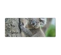GRatka Koala,Grand Tapis de Souris pour Bureau, Clavier d'ordinateur, avec Base en Caoutchouc antidérapante, 30 x 80 cm