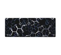 GRatka Symboles de Chimie Chimique,Grand Tapis de Souris pour Bureau, Clavier d'ordinateur, avec Base en Caoutchouc antidérapante, 30 x 80 cm