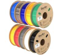 GratKit Filament PETG 1.75mm pour Imprimante 3D, 10KG Multicolore