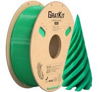 GratKit Filament PETG 1.75mm pour Imprimante 3D, 1KG Vert