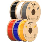 GratKit Filament PETG 1.75mm pour Imprimante 3D, 6KG Multicolore