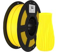 GratKit Filament PL 1.75mm pour Imprimante 3D, Jaune | Renforcé Ténacité Filament PLA Plus, Bobine de 1KG, Précision Dimensionnelle +/- 0.03mm