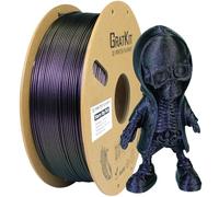 GratKit Filament PLA Sparkly Glitter 1.75mm Bobine de 1KG, 3D Imprimante Filament ±0,03mm Précision, 1000g Starry Sky PLA, Violet Galaxie