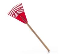 Gratte-dos en forme de râteau rouge grattoir XL Massage