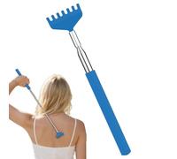 Gratte-dos pour adultes, poignée manuelle antidérapante, masseur dos avec 7 dents, pour personnes âgées adultes hommes maison voyage voiture