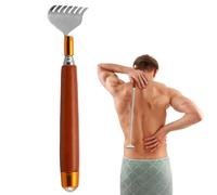 Gratte Dos Télescopique, Avec Manche En Bois Extensible Outil De Relaxation Idéal Pour Soulager Les Démangeaisons Facile À Utiliser Parfait Pour Les Maux De Dos Outil Pratique À Avoir Chez Soi