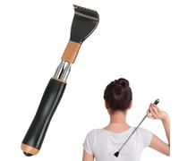 Gratte dos Télescopique,Main Grattoir dos,Scratcher Arrière Acier Inoxydable,Massage Magnétique Double Pôle Anti-Rotation,Scratcher Arrière,Backscratcher,Idee Cadeau pour Adultes Homme Femm